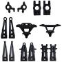 Bonarty 1 Set 1/10 RC Car Upgrade Parts Kits for XINLEHONG 9125, Removable/Replaceable Upgrade Metal Part for RC Car