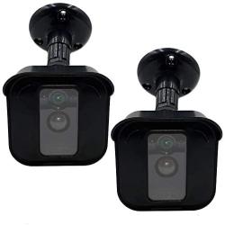 Hard Case for Blink XT 2 Camera w/Mount Bracket (Black 2 pcs) - Blink XT Covers w/Glare-reducing Hood - Blink XT Camera Cover Case - NOT for 2020 New Blink Indoor/Outdoor Cam - by SULLY