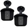 Hard Case for Blink XT 2 Camera w/Mount Bracket (Black 2 pcs) - Blink XT Covers w/Glare-reducing Hood - Blink XT Camera Cover Case - NOT for 2020 New Blink Indoor/Outdoor Cam - by SULLY