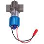 Metal Speed Change Gear Box with 370 Brush Motor for WPL 1633 RC Car(Grey)