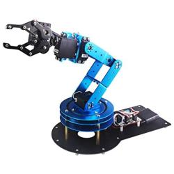 6DOF Robotic Arm Kit Programming Robot Arm with Handle PC Software and APP Control with Tutorial