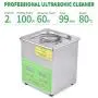 2L/0.53Gal Ultrasonic Jewelry Cleaner,Professional Ultrasonic Cleaner with Digital Timer and Basket for Jewelry,Ring,Eyeglasses,Denture,Watchband,Coins,Small Metal Parts,Daily Necessaries 2L/0.53Gal Ultrasonic Jewelry Cleaner,Professional Ultrasonic Cleaner with Digital Timer and Basket for Jewelry,Ring,Eyeglasses,Denture,Watchband,Coins,Small Metal Parts,Daily Necessaries