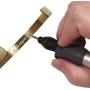 The Beadsmith Micro Engraver, 6.25'', Battery Operated (2xAAA), 2 Round Diamond-Tip Bits and Hex Key, Engraver, Polisher, and Mini Sander for Detail Metal Engraving, Wood Carving, and Jewelry Polishing