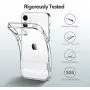 ESR Metal Kickstand Case Compatible with iPhone 12 Mini 5.4-Inch [Patented Two-Way Stand] [Reinforced Drop Protection] [Soft and Flexible Back] - Clear