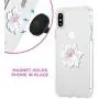 Case-Mate - Car Charms - Decorative Metal Plate + Car Vent Mount - White Flower