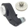 550 30000RPM Gearbox with 12V Motor,Electric Motor with Gear Box for Kids Electric Cars and Motorcycles High Speed RS550 Drive Engine Match Childrens Ride on Cars
