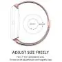 Maxjoy Compatible with Fitbit Versa Bands, Versa 2 Stainless Steel Metal Band Mesh Replacement Bracelet Wristband with Protective Case Compatible with Fitbit Versa 2 1 Watch, Rose Gold Maxjoy Compatible with Fitbit Versa Bands, Versa 2 Stainless Steel Metal Band Mesh Replacement Bracelet Wristband with Protective Case Compatible with Fitbit Versa 2 1 Watch, Rose Gold