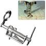 YOKOYAMA Close Toe Embroidery Presser Foot Large Metal Darning/Free Motion Sewing Machine Presser Foot for All Low Shank Brother Singer Babylock Janome and More Sewing Machines
