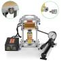10 Ton Hydraulic Cylinder Heat Press Machine - Dual 3x5 Inches Heated Plates (No Pump Included) 10 Ton Hydraulic Cylinder Heat Press Machine - Dual 3x5 Inches Heated Plates (No Pump Included)