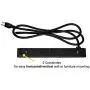 Opentron OT1046 Heavy Duty Metal Power Strip Surge Protector with Mounting Parts 4 Outlets 6 Feet Power Cord