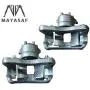MAYASAF 19B2680 19B2681 Front Brake Caliper Driver & Passenger Side Caliper Assembly Fit 2002-2007 Mitsubishi Lancer, Supplied with Mounting Bracket & Metal Piston MAYASAF 19B2680 19B2681 Front Brake Caliper Driver & Passenger Side Caliper Assembly Fit 2002-2007 Mitsubishi Lancer, Supplied with Mounting Bracket & Metal Piston