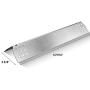 Uniflasy Grill Burner and Heat Plates Shield Replacement Parts Kit for Home Depot Nexgrill 720-0830H, 720-0830D, 4 Pack Stainless Steel Grill Burner Tubes Pipe and Burner Cover