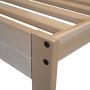 KD Frames Nomad Platform Natural Poplar Bed - Queen