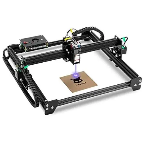 LE-4040 Desktop Laser Engraver 5000mW Class 4, 40x40cm CNC Laser Engraving Machine Wood Cutter Carving for Acrylic Leather MDF Logo Picture DIY Making GRBL Control LE-4040 Desktop Laser Engraver 5000mW Class 4, 40x40cm CNC Laser Engraving Machine Wood Cutter Carving for Acrylic Leather MDF Logo Picture DIY Making GRBL Control