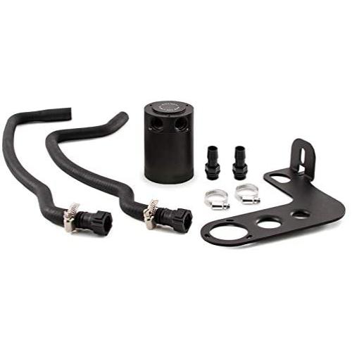 Mishimoto MMBCC-CSS-10PBE Baffled Oil Catch Can Compatible With Chevrolet Camaro SS 2010-2015 Black