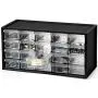 livinbox 20 Drawer Plastic Parts Storage Hardware and Craft Cabinet, Desktop Hardware Storage Organizer Multi Use Compartment Container Black, A9-520, 14.9 x 6.1 x 7.4Inch livinbox 20 Drawer Plastic Parts Storage Hardware and Craft Cabinet, Desktop Hardware Storage Organizer Multi Use Compartment Container Black, A9-520, 14.9 x 6.1 x 7.4Inch