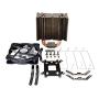 Gelid Solutions Tranquillo – CPU Cooler with 120mm PWM Fan – 4 Heatsink Pipes – Nickel Plating – Double Layer Fan Blade Design – Color Black