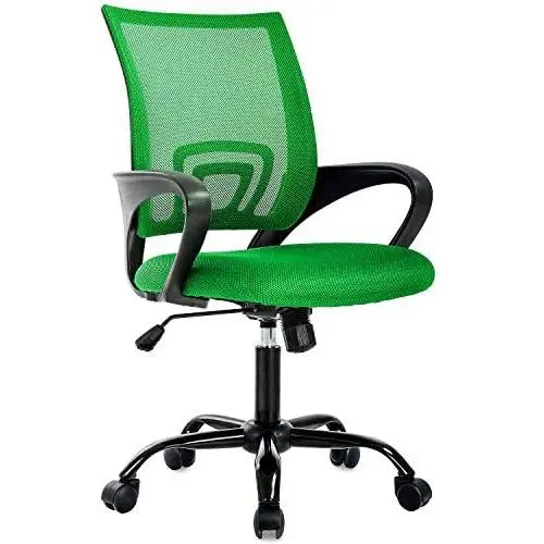 Ergonomic Office Chair Cheap Desk Chair Mesh Executive Computer Chair Lumbar Support for Women&Men, Green Ergonomic Office Chair Cheap Desk Chair Mesh Executive Computer Chair Lumbar Support for Women&Men, Green