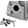 lahomia Metal RC Car Gearbox Upper Lower Gear Box Housing Upgrade Part for Wltoys 144001 1:14 Model Car Buggy Truck Accs - Gearbox Housing Silver