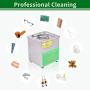 2L/0.53Gal Ultrasonic Jewelry Cleaner,Professional Ultrasonic Cleaner with Digital Timer and Basket for Jewelry,Ring,Eyeglasses,Denture,Watchband,Coins,Small Metal Parts,Daily Necessaries