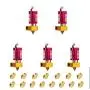 5 PCS 3D Printer Extruder Hotend with 15 PCS .4MM MK8 Nozzles Suitable for CR-10, CR10, CR10S, Ender 3, Ender 3 pro, Ender 5 5 PCS 3D Printer Extruder Hotend with 15 PCS .4MM MK8 Nozzles Suitable for CR-10, CR10, CR10S, Ender 3, Ender 3 pro, Ender 5