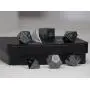 Powder Blue Gun Metal Polyhedral Dice Set | 7 Piece | Professional Edition | Free Display Case | Hand Checked Quality Control Powder Blue Gun Metal Polyhedral Dice Set | 7 Piece | Professional Edition | Free Display Case | Hand Checked Quality Control