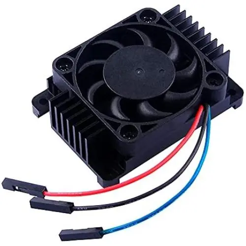GeeekPi Aluminum Alloy Heatsink with PWM Fan for Raspberry Pi Compute Module 4, Passive Cooling Radiator with Speed Control Fan for Raspberry Pi CM4 Motherboard GeeekPi Aluminum Alloy Heatsink with PWM Fan for Raspberry Pi Compute Module 4, Passive Cooling Radiator with Speed Control Fan for Raspberry Pi CM4 Motherboard