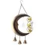EH-Garden Solar Garden Decorative Lights Outdoor - Metal Moonlight for Garden Door, Patio, Window,(Brown Hanging Moon) EH-Garden Solar Garden Decorative Lights Outdoor - Metal Moonlight for Garden Door, Patio, Window,(Brown Hanging Moon)