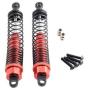 Parts & Accessories 2PCS Oil Filled Aluminum Front Shock Absorber Assembled for RC 1:10 Himoto E10MT E10MTL Bowie Monster Truck Upgrade Parts 33005 - (Color: Orange)
