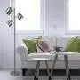 LOFT 3 Light Floor Lamp with Adjustable Reading Lights by Lightaccents - Tree Style Standing Lamp with Adjustable Lights - Floor Standing Pole Light - Living Room Lamp Brushed Nickel Finish