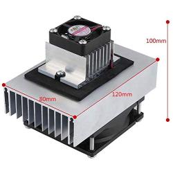 WiMas DIY Peltier Cooler Kit 12V Semiconductor Thermoelectric Cooler Peltier Cooling System TEC1-12706 Peltier Heatsink Module kit+Fan