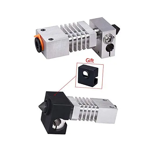 BIGTREETECH Upgrade MK8 CR10S pro Heatsink All Metal Hotend Kit Heater Block for CR10S PRO Extruder Upgrades with MK8 0.4mm Nozzle Titanium Alloy Heat Break for CR-10s PRO BIGTREETECH Upgrade MK8 CR10S pro Heatsink All Metal Hotend Kit Heater Block for CR10S PRO Extruder Upgrades with MK8 0.4mm Nozzle Titanium Alloy Heat Break for CR-10s PRO
