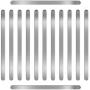 100Pcs Aluminum Strips Nose Wire, Nose Bridge for Mask, Metal Flat Nose Clips Nose Bridge Bracket DIY Wire