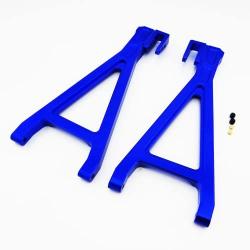 Atomik RC Revo 3.3 Nitro Aluminum Alloy Rear Lower Arm Hop Up Upgrade, Blue Replaces Part 5333/5333R