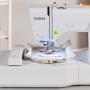 Brother PE535 Embroidery Machine, 80 Built-in Designs, 4'' x 4'' Hoop Area, Large 3.2'' LCD Touchscreen, USB Port, 9 Font Styles