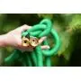 Riemex Expandable Hose Green 50 FT Heavy Duty Garden Water Hose - Triple Latex - Expanding Solid Brass Metal Fittings Connectors, Flexible Strongest - for All Watering Needs Green 50FT