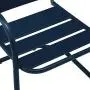 Crosley Furniture CO1030-NV Brighton Retro Metal Chair, Set of 2, Navy Crosley Furniture CO1030-NV Brighton Retro Metal Chair, Set of 2, Navy