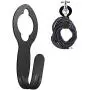 Ebliiny Garden Hose Hanger Heavy Duty Metal Hose Holder for Expandable Watering Hose, Sturdy to Support Over 110lbs Weight Portable Garage Storage