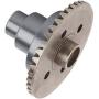 VGEBY RC Connect Box Gear, Durable Metal 1:10 Scale Remote Control Crawler Car Connect Box 38T Main Gear RC Spare Parts Accessory Fit for HSP 94180 1/10 RC Kids Toy Car (Titanium)