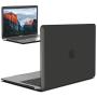 IBENZER New 2020 MacBook Air 13 inch Case M1 A2337 A2179 A1932, Plastic Hard Shell Case for Apple Mac Air 13 Retina Display with Touch ID (2018-2020), Black, MMA-T13BK A