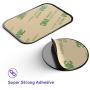 TaoTronics Metal Plate 4 Pack, Replacement Plates for Magnet Phone Holder, Wide Compatibility, Strong Stickiness
