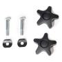 Graham-Field RJ4300-KNOB-2 2-PC Arm Adjust Knob Rollator