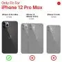 ANSIWEE Designed for iPhone 12 Pro 6.1 Inch Case, Metal Ring Stand Work with Magnetic Car Phone Mount Case Drop Protection Colorful Bumper and Clear Hard Back Cases for iPhone 12 5G (Crystal Clear)