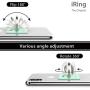 iRing Link-Detachable Plate for Wireless Charging, Include Hook Mount for Wall or Car Cradle. Cell Phone Ring Grip Finger Holder Mobile Stand for iPhone, Samsung, Android Smartphone(Green)