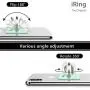 iRing Link-Detachable Plate for Wireless Charging, Include Hook Mount for Wall or Car Cradle. Cell Phone Ring Grip Finger Holder Mobile Stand for iPhone, Samsung, Android Smartphone(Green)