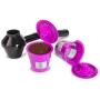 Cafe Fill Value Pack by Perfect Pod | Reusable K Cup Coffee Pod Filters & Coffee Scoop, Compatible with Keurig K-Duo, K-Mini, 1.0, 2.0, K-Series and Select Single Cup Coffee Makers