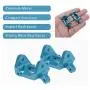 GoolRC 2PCS Front Caster Block Metal C-hub 1/18 RC Car Parts for WLtoys A959-B A979-B Car