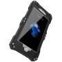 Bpowe for iPhone 7 Plus Case,Gorilla Glass Aluminum Metal Premium Protection Shockproof Military Bumper Heavy Duty Sturdy Protective Cover Shell Case for iPhone 7 Plus 5.5 inch (Black)
