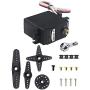 LewanSoul Hiwonder LD-3015MG Standard Full Metal Gear Digital Servo with 17kg High Torque for RC Robot Car(Control Angle 270)