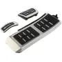ROADFAR Drill Free Aluminum Fuel Accelerate Brake at Pedals Covers Compatible with 1992-2019 AUDI A4 S4 A5 A6 Q5 S5 A7 at Metal Aluminum Fuel Sports Pedal Full Set Accel